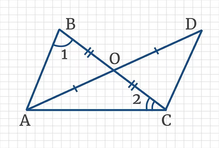 Дано ц о равно о д. BC рисунок. Точка o середина отрезков ad и BC. На рисунке точка о середина сторон ad BC. Треугольник равный точке о.