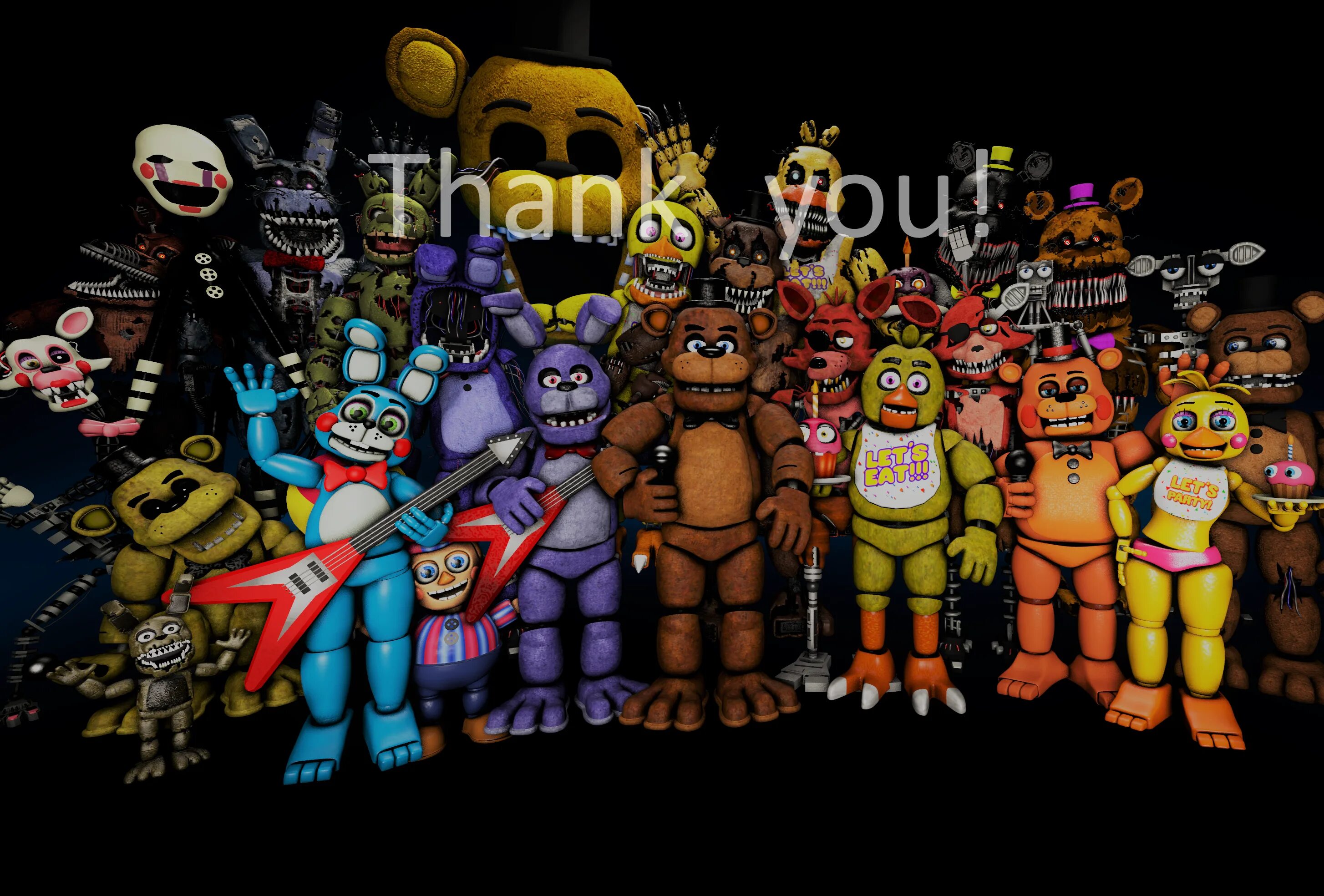 Фнаф т. ФНАФ Постер thank you. ФНАФ тизер thank you. Постер ФНАФ спасибо. FNAF плакат thank you.