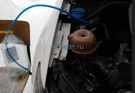 Замена антифриза поло