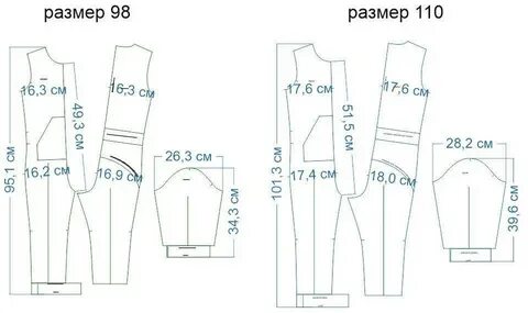 Выкройка 110