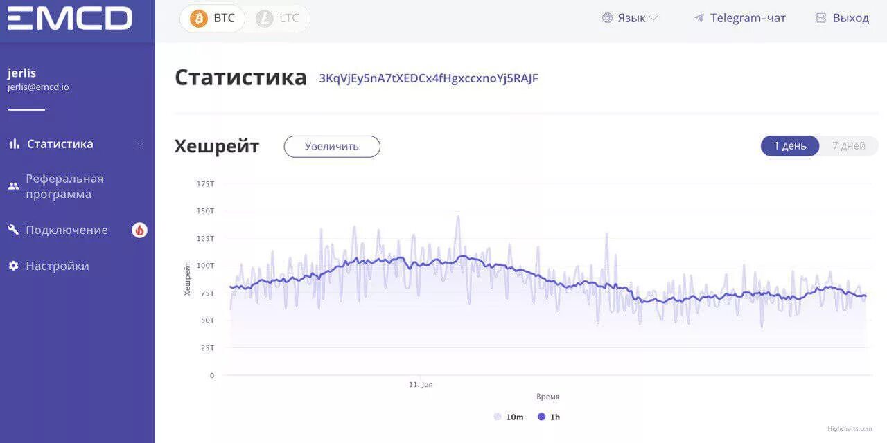 Калькулятор терахеш