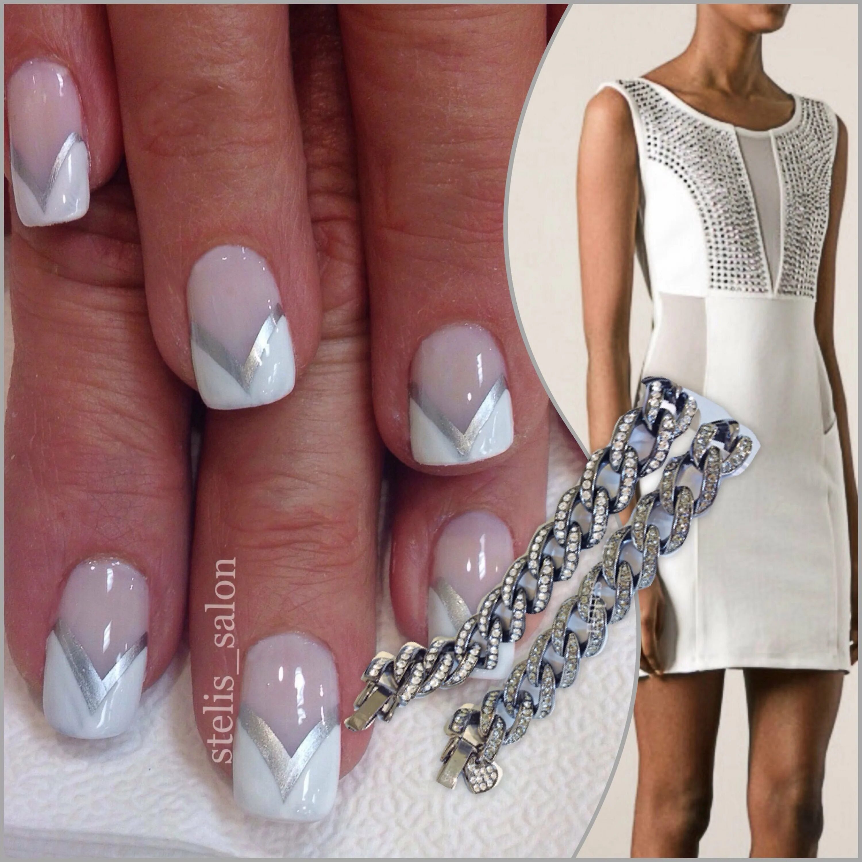 Марикют к черномк рлмтью. Маникюр под наряд. Маникюр под наряд. Маникюр под наряд. Маникюр под черно белое платье.