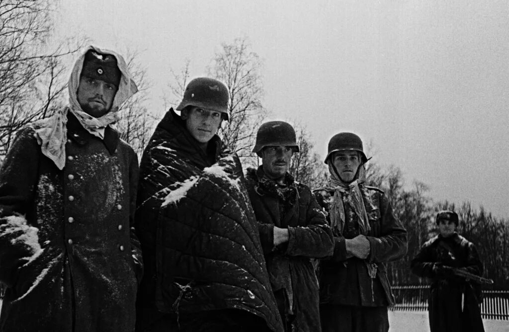 Военнопленный немецкий солдат. Московская область, декабрь. Flickr