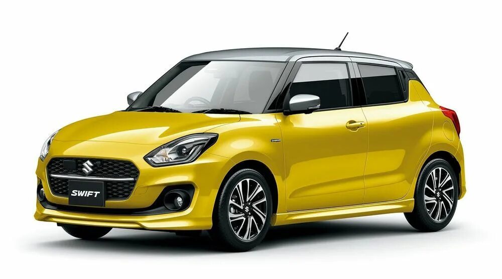 Suzuki Swift 2021. Сузуки Свифт 2021 желтый. Новый Сузуки Свифт 2024.