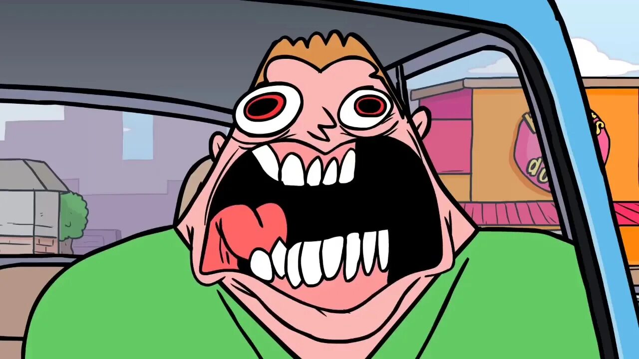 Get my out. Get out of my car rus. Get out of my car now. Get my out. Get me out.