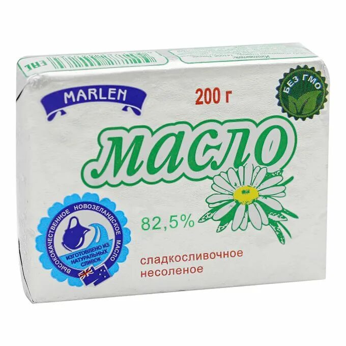 Масло сладкосливочное 82 5