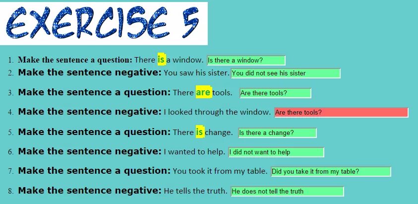 Now make sentences 4. Make the sentences negative. Make questions. Make sentences negative 5 класс англ яз. Form the negative sentences.