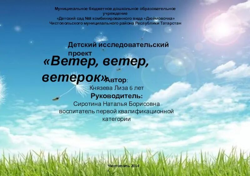 Дети ветра описание