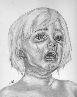 Нарисовать кричащего человека