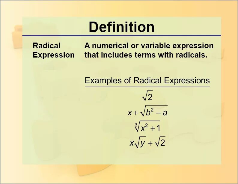 Expression definition