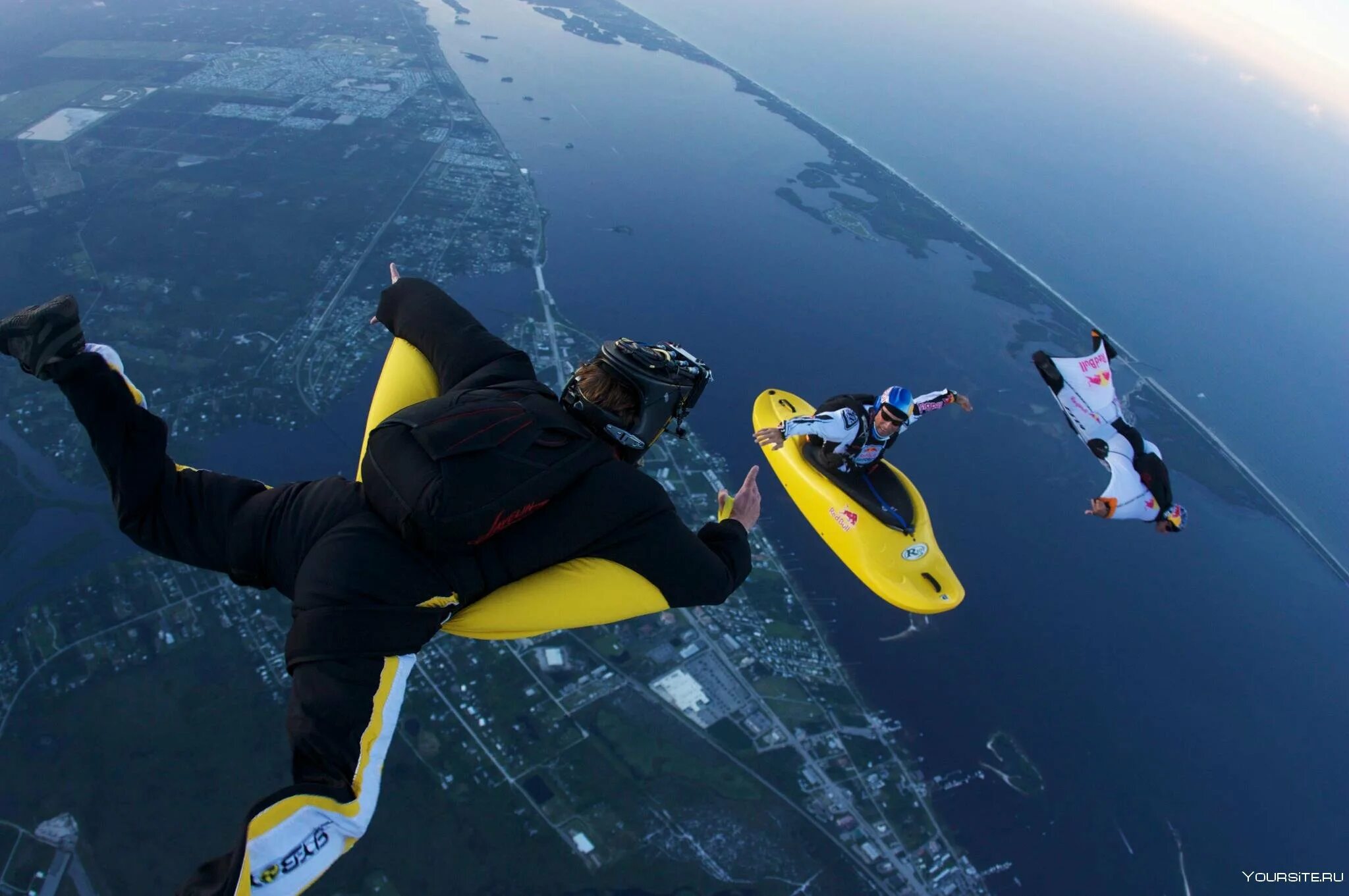 Flying jump