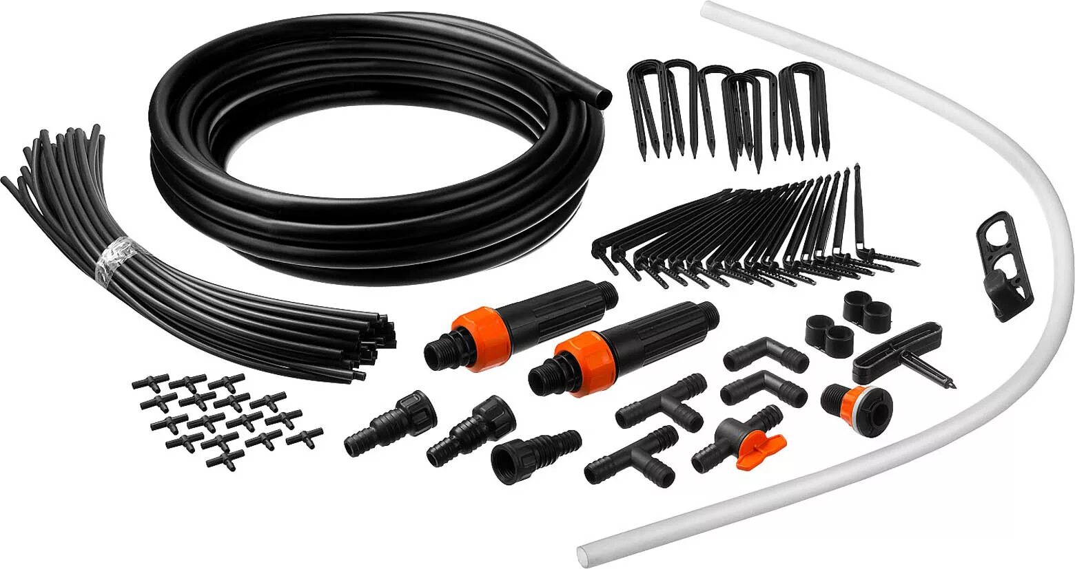 Система полива капельная, туманообразователь, дождеватель 10 метров. Комплект капельного полива. Listok набор капельного полива lis 1515. Start. Master-40.