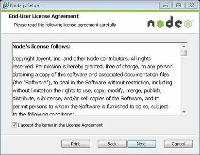 Node setup