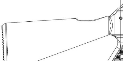 чертёж ак 47 из дерева с размерами