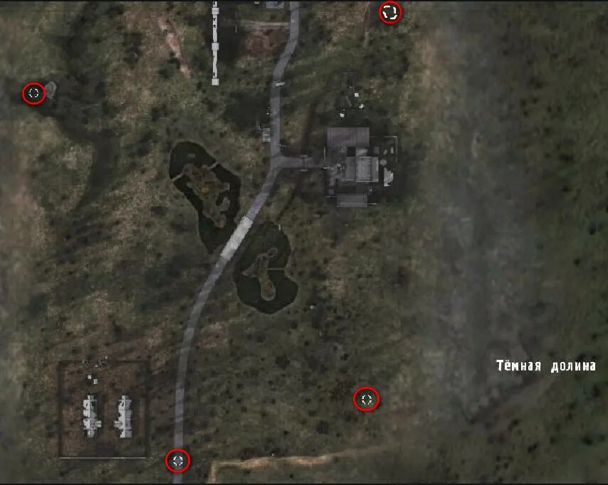 Найти тайник в темной долине. Тёмная долина сталкер тень чернобыля карта. stalker карта темная долина. тёмная долина сталкер карта. сталкер чистое небо темная долина тайники.