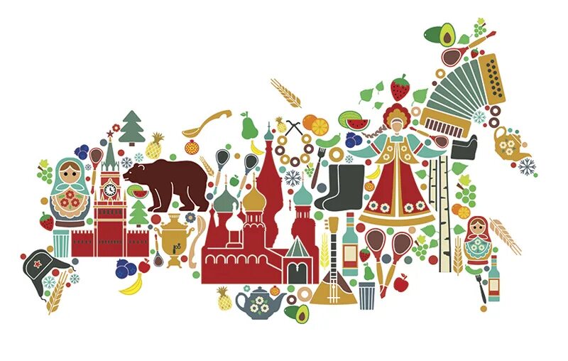 Русский медведь с балалайкой и водкой в ушанке. Стереотипы о русских людях. Эталон символ. Стереотип символ. Гендерное равенство человечки.