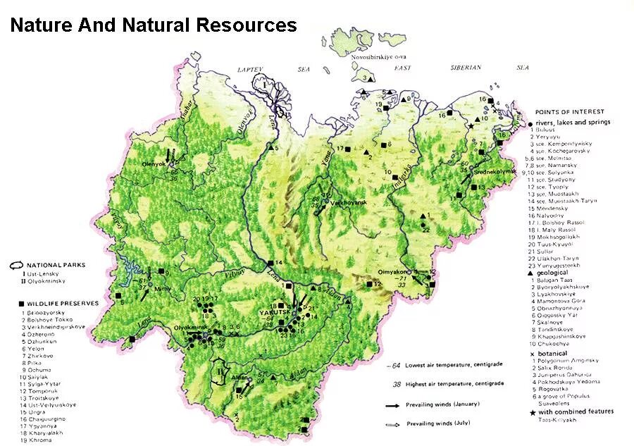 Особо охраняемые природные территории Якутии карта. Рельеф Якутии карта. Карта лесов Якутии Якутии. Особо охраняемых природных территорий Республики Саха Якутия карта.