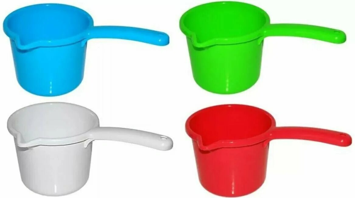 ковшик с носиком. ковш пластмассовый. ковшик с носиком. черпачок с носиком. 4л.