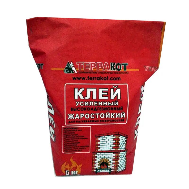 Смесь штукатурная жаростойкая терракот 25кг (до+400с). Клей для плитки каминов и печей. Клей для плитки каминов и печей. Плиточный клей огнеупорный для облицовки печей. Клей печник жаростойкий.