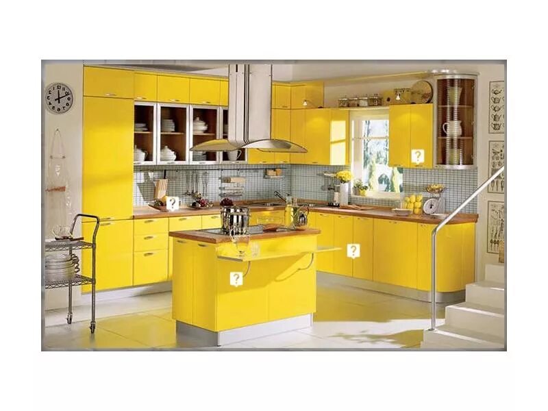 Кухня в желтом цвете. Желтый цвет кухни фото. Желтые кухни. Яркий кухонный гарнитур. Кухня в желтом цвете.