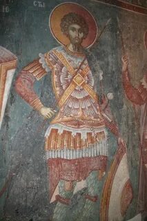 Фрески воинов