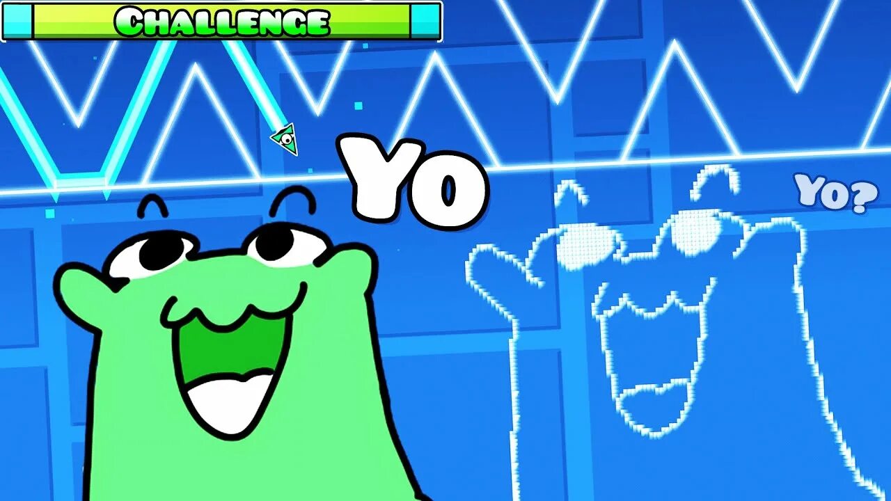 Mulpan geometry dash. Mulpan. mulpan challenge. mulpan gd. mulpan арт.