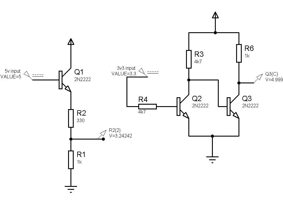 5 v 3.3 v. Преобразователь уровней 5v-3.3v схема. Преобразователь уровня 3.3 в 5 схема. Преобразователь уровня 3.3 в 5 на транзисторе. Преобразователь уровней 5v-3в на транзисторе.