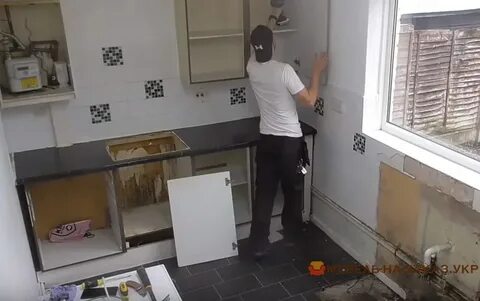 Разборка кухонного гарнитура
