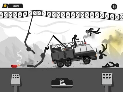 Игра stickman машины