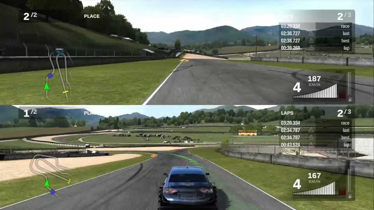 Forza motorsport split screen