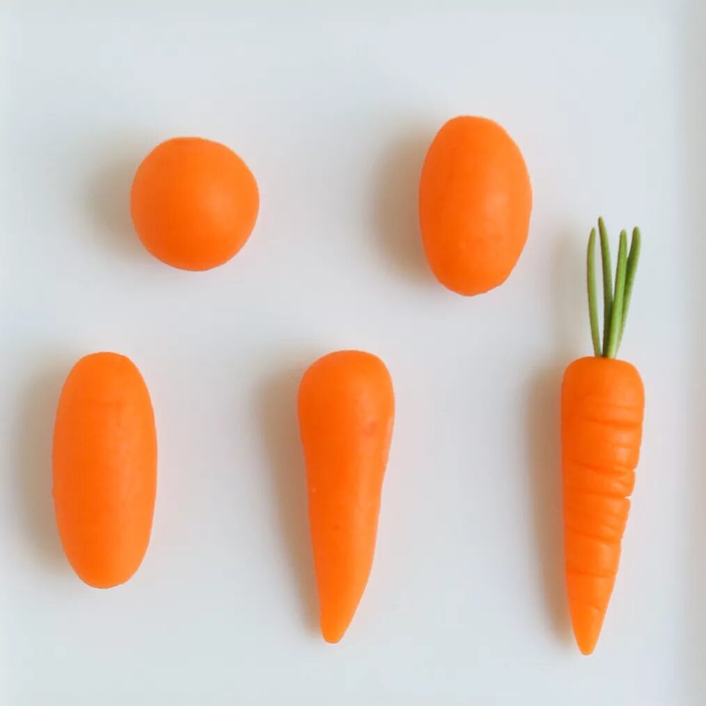 Морковка из полимер глины. Лепка овощей и фруктов. Лепка из пластилина овощи и фрукты. Овощи из пластилина для детей. День морковки в детском саду