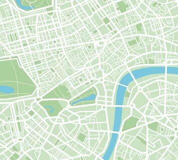 Карта города в настоящее время