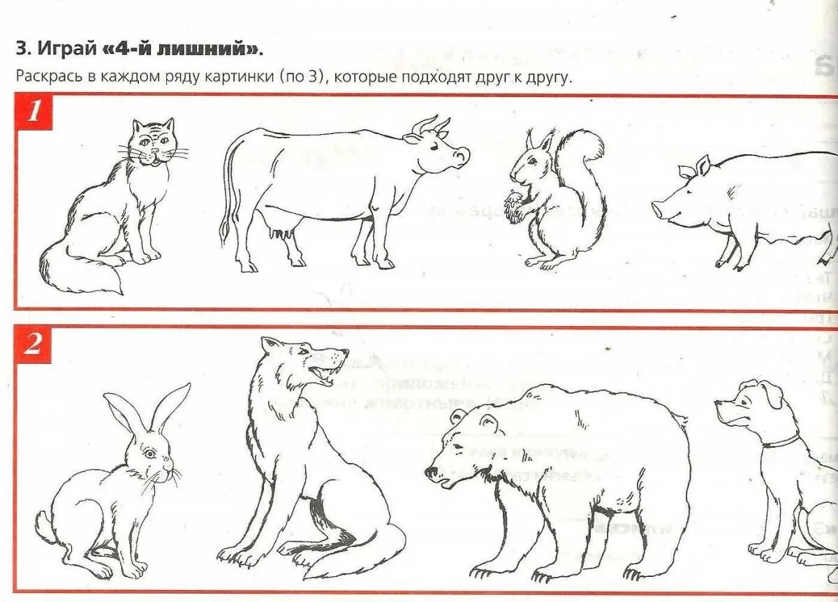 Тест животные леса. Задание четвертый лишний Дикие животные. Животные задания для дошкольников. Дикие и домашние животные задания. Дикие животные задания для детей.