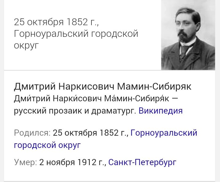 Мрт мамина сибиряка. Д Н мамин Сибиряк родители.