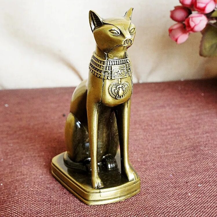 Египетские статуэтки. Сувенир "кошка". Египетский кот статуэтка. Египетская кошка фигурка.