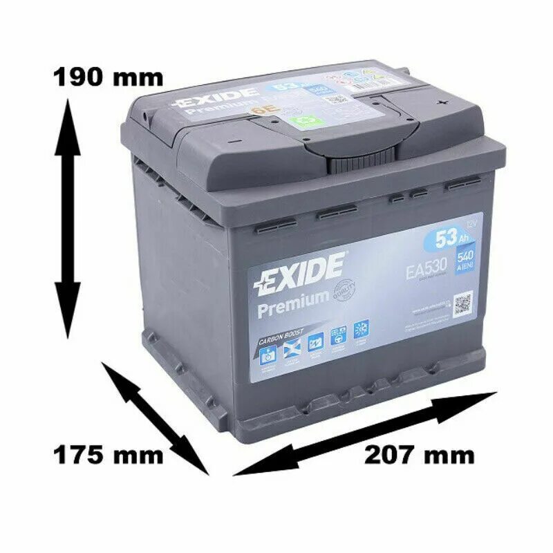 Как зарядить аккумулятор exide. Аккумулятор с клеммой посредине. ea530. как зарядить аккумулятор exide premium 100ah 900a.