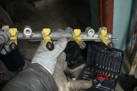 Форсунки бегут