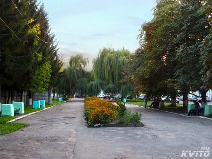 Скверы города орла