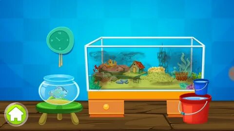 Игра рыбки в аквариуме