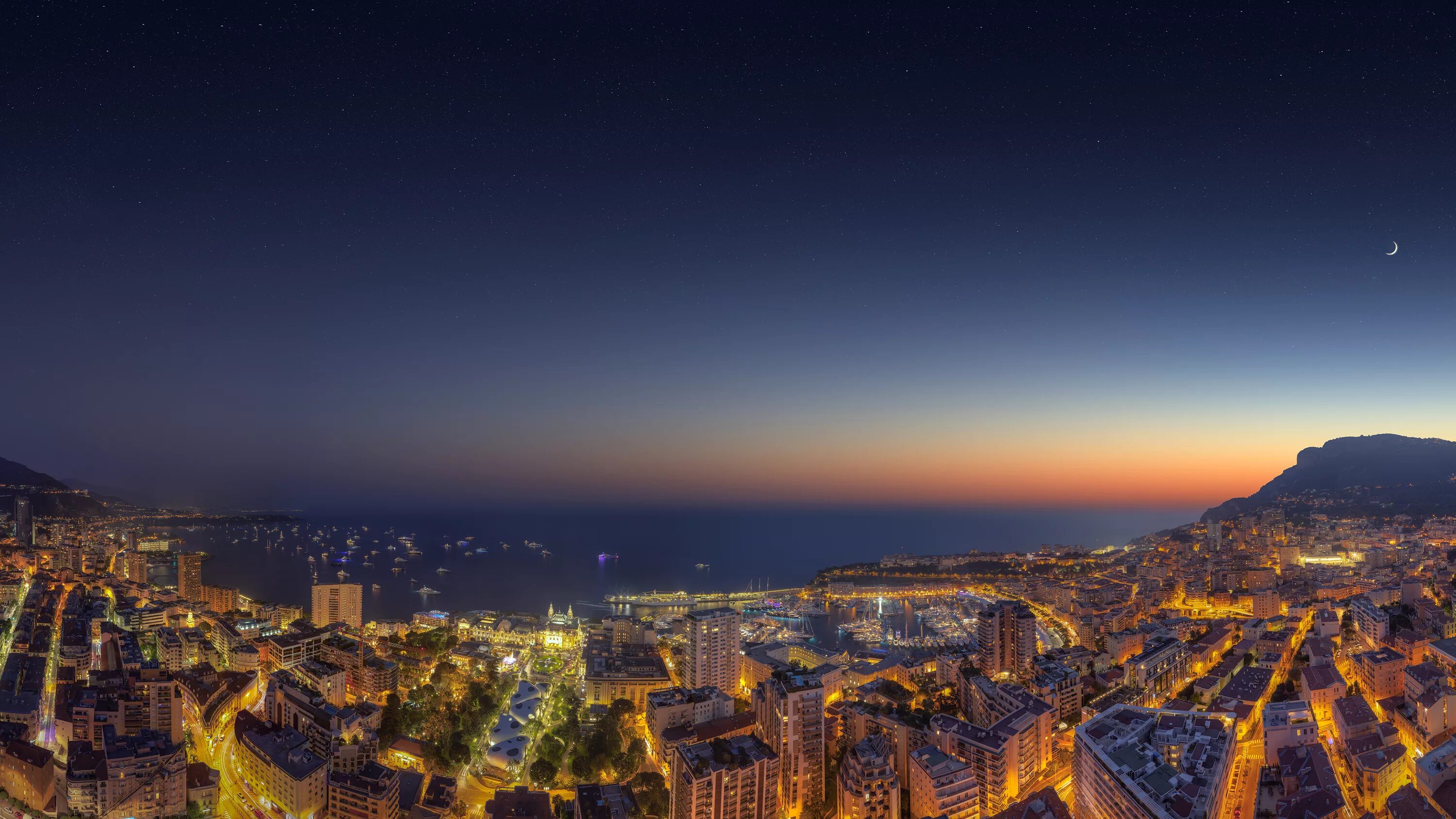 Красивый вид ночью. Вечер в Монте Карло, Монако. Монте Карло ночной вид. Монте Карло вид на горы. Монте Карло 1920.