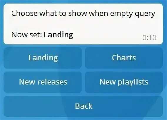 Empty query