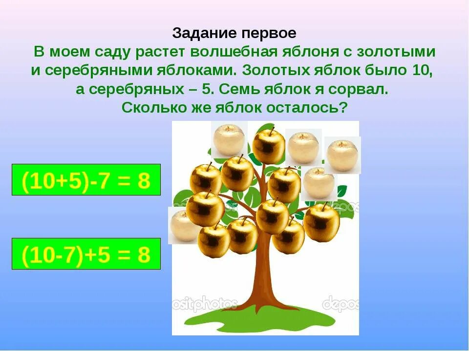 Задача в саду восемь яблонь. Схема. Задачу в саду росло 2. Задачи. Задача в саду росли.