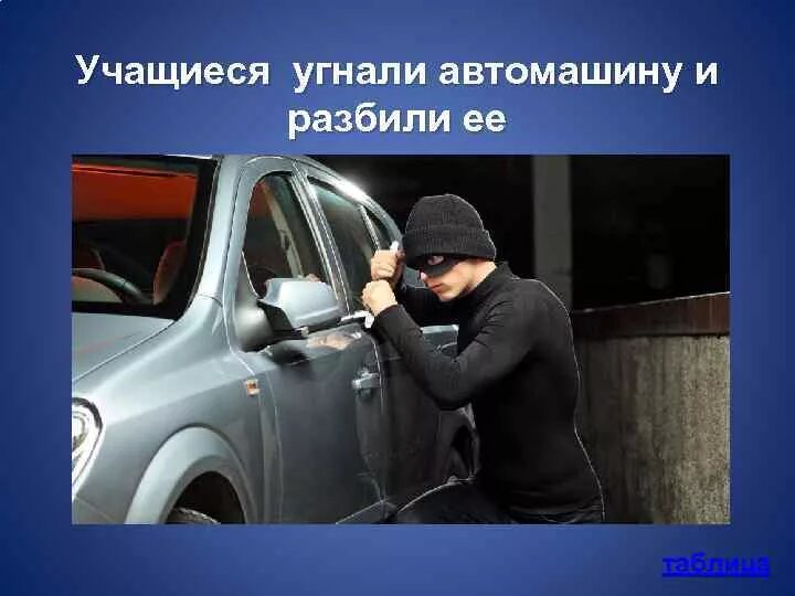 Пособие как угнать