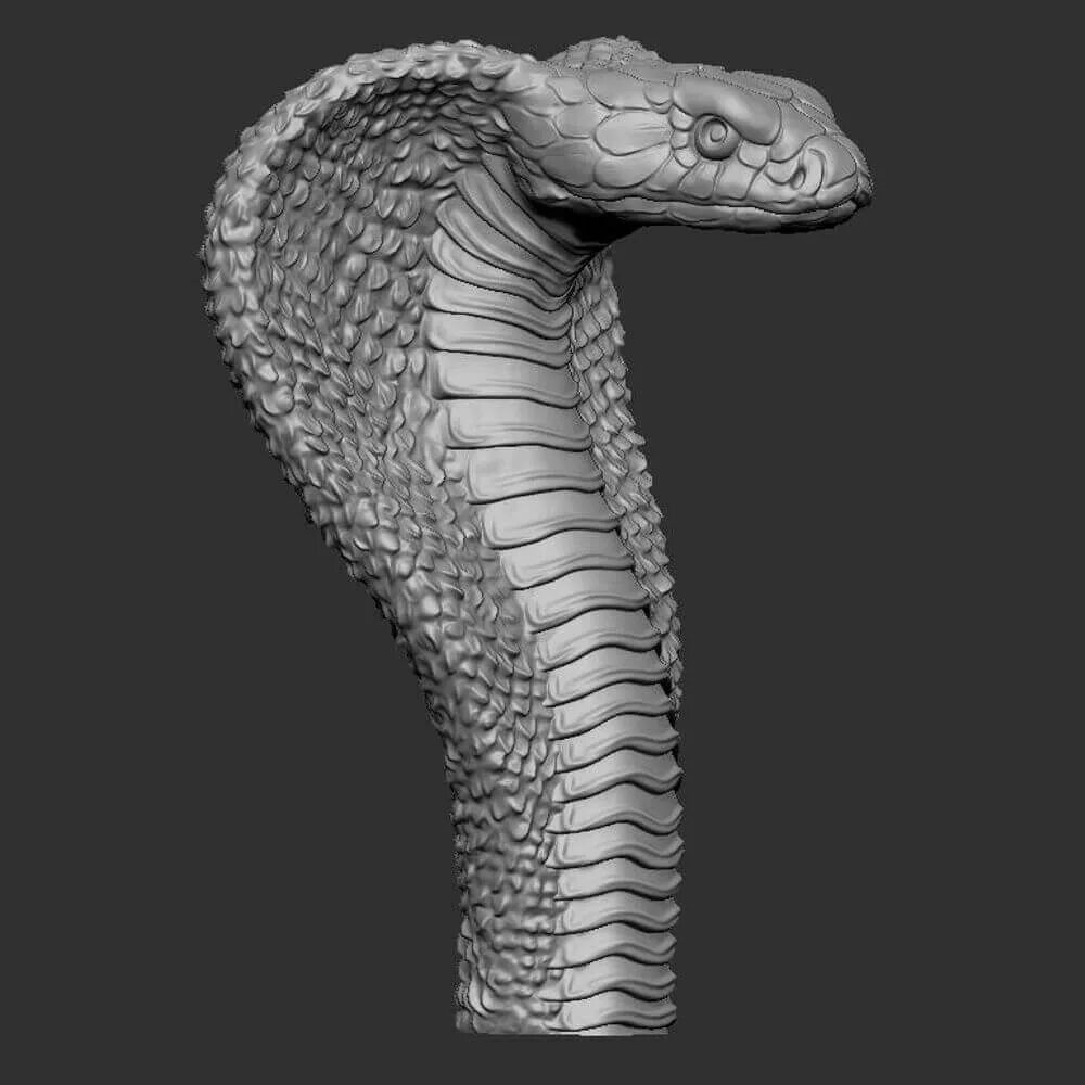 Cobra 3d. Cobra 3d model. Голова кобры. Змея голова. Кобра скульптура.