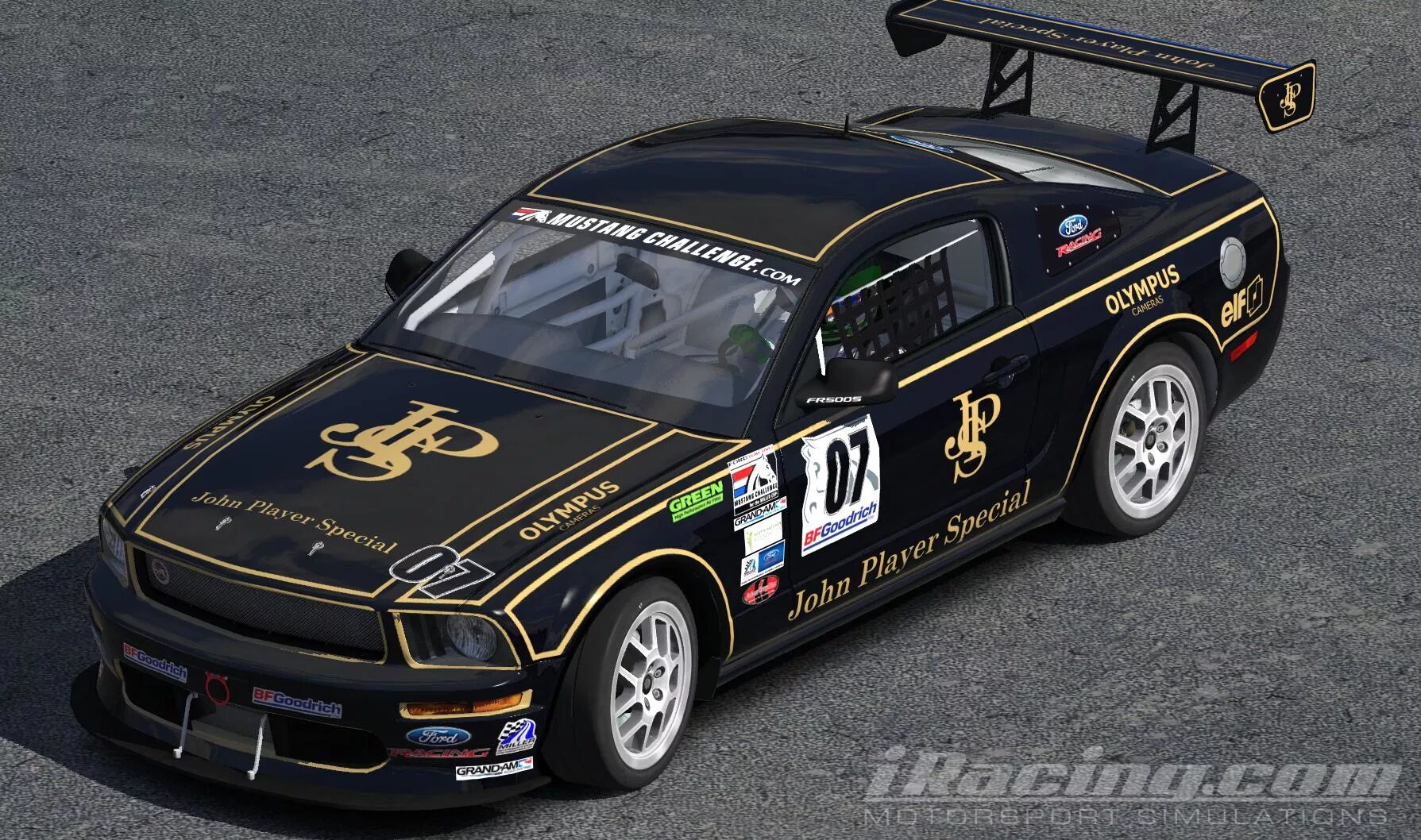 John Player Special ливрея. Lotus John Player Special livery. Lotus Esprit livery JPS. Ливреи на Ford Mustang 1990.