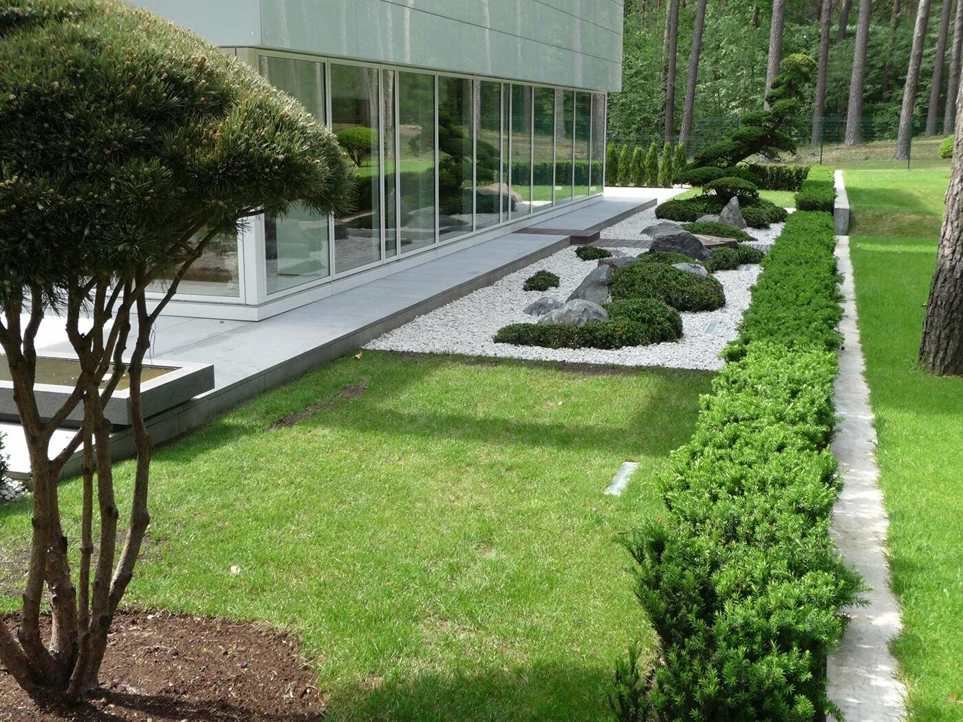 Современный дизайн сада. Артеза ландшафтный дизайн. скандинавский ландшафтный стиль. гравийный газон скандинавский. скандинавские сады в ландшафте.