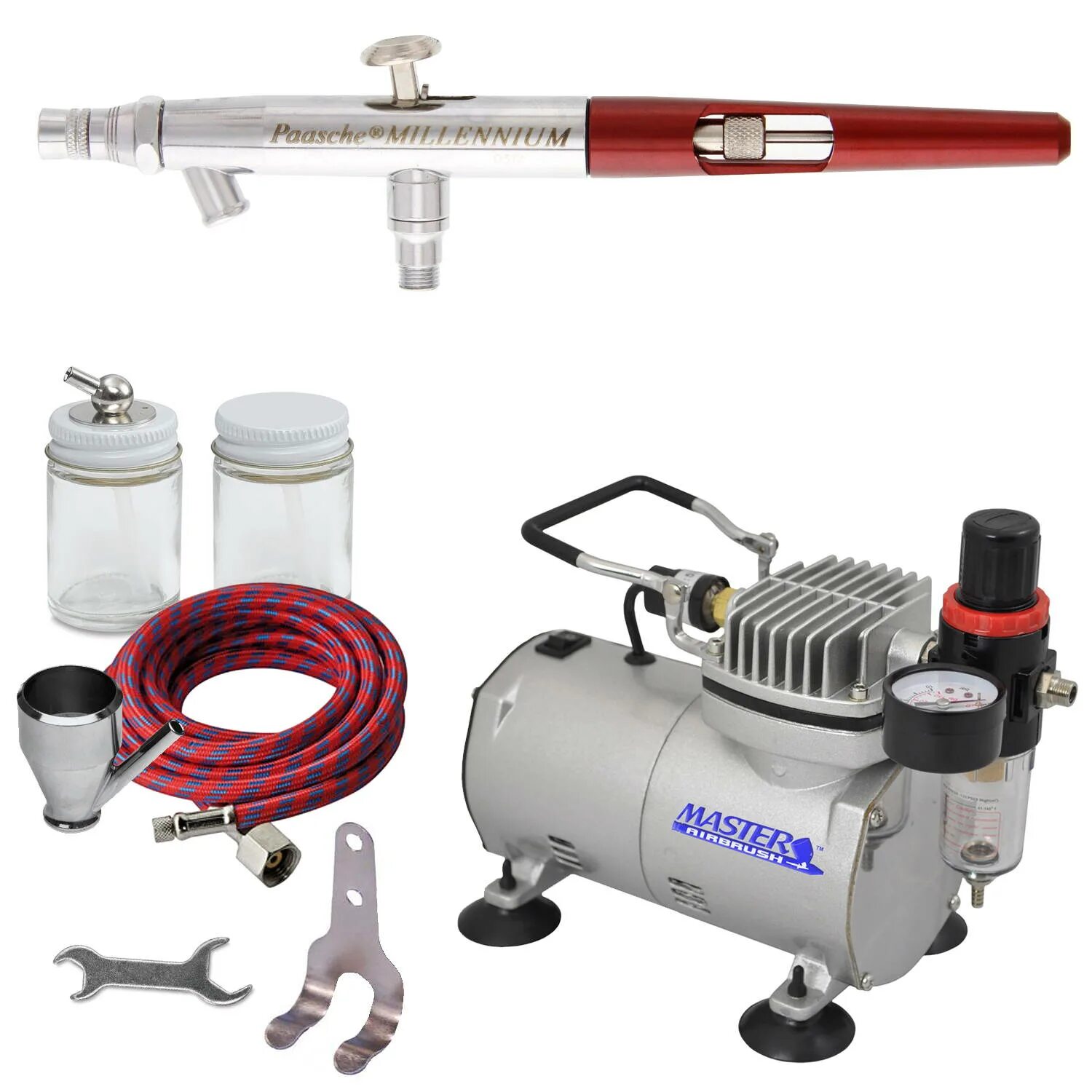 Paasche Airbrush h-Set Single Action Siphon Feed Airbrush Set. Аэрограф Airbrush Set. Paasche h1107. Аэрограф профессиональный с компрессором Mini Air Compressor. Купить аэрограф для покраски автомобиля