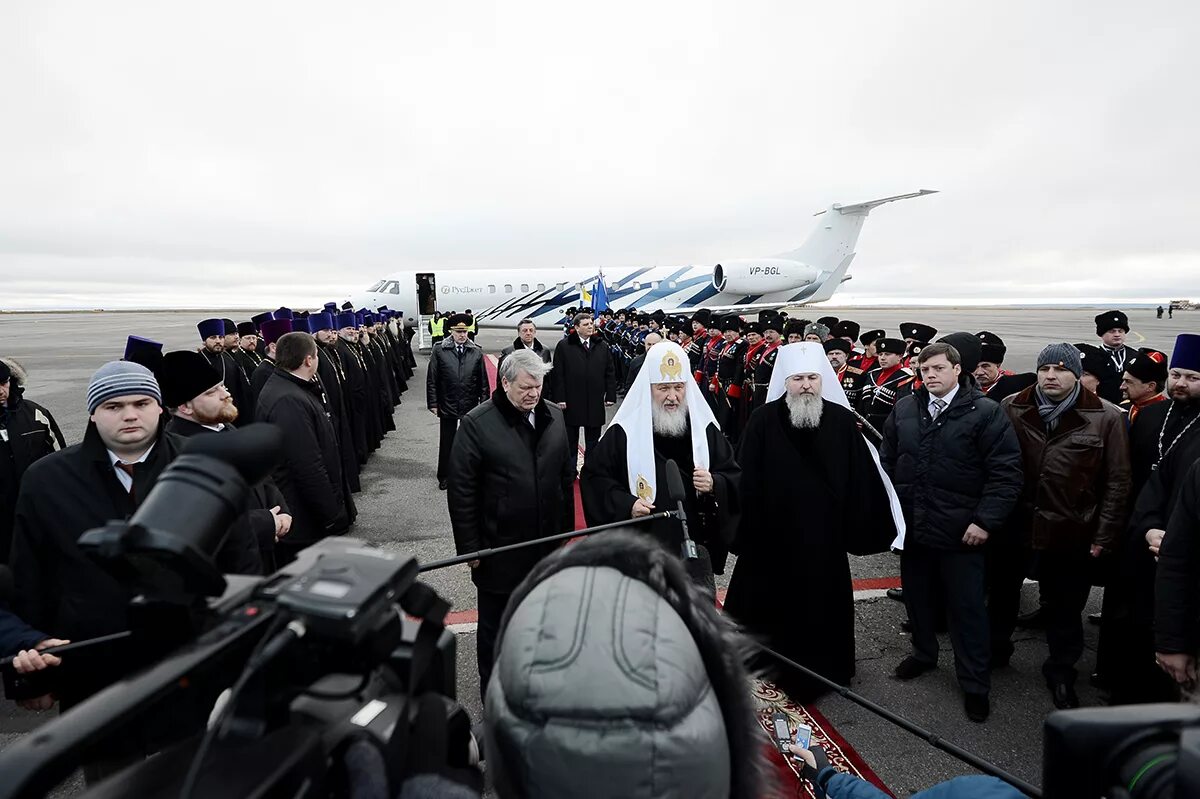 Патриарх в ауле. Патриаршая служба в Ставрополе.