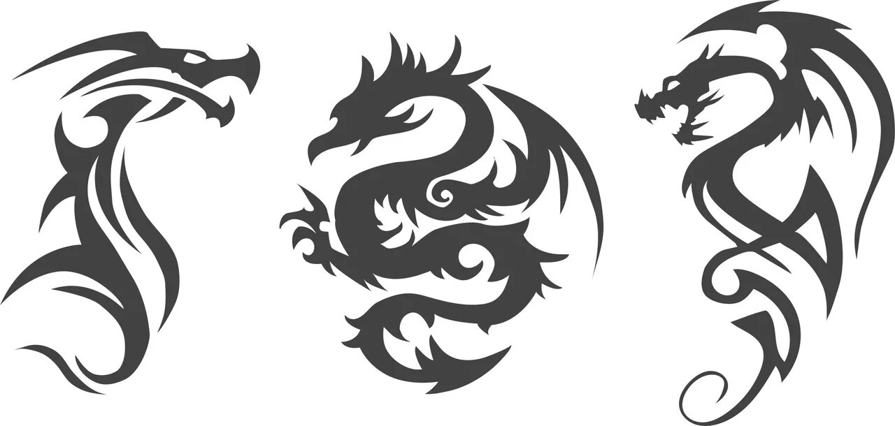 Векторное изображение дракона. Тату дракон шаблон. Векторное изображение дракона. Дракон тату эскиз. Векторное изображение дракона.