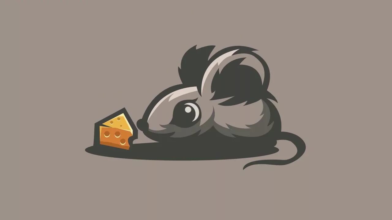 Github mouse. Mouse design. mouse milk. orcus rat logo.